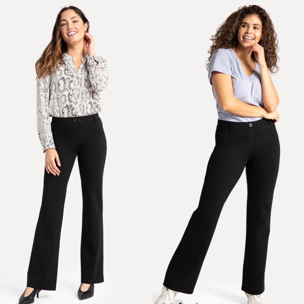 NWOT Betabrand Classic Dress Boot Cut Yoga Pants
